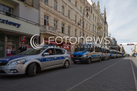  10.05.2013 LODZ PROTEST KIBICOW KLUBU WIDZEW LODZ W SPRAWIE BUDOWY NOWEGO STADIONU N/Z PROTEST KIBICOW  