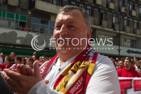  10.05.2013 LODZ PROTEST KIBICOW KLUBU WIDZEW LODZ W SPRAWIE BUDOWY NOWEGO STADIONU N/Z WITOLD SKRZYDLEWSKI PROTEST KIBICOW  