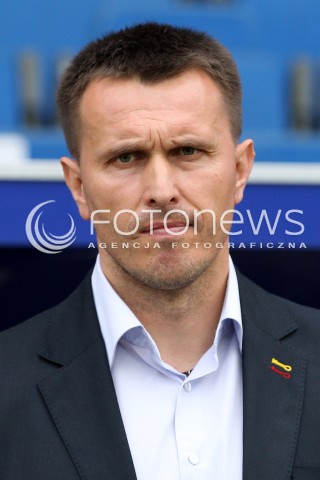  11.05.2013 KRAKOW PILKA NOZNA POLSKA T-MOBILE EKSTRAKLASA SEZON 2012/2013 <br />FOOTBALL POLISH EKSTRAKLASA SEASON 2012/2013 WISLA KRAKOW - KORONA KIELCE <br />N/Z LESZEK OJRZYNSKI TRENER ( HEAD COACH ) SYLWETKA <br /> 