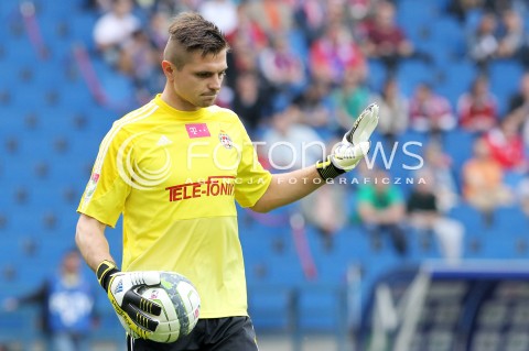  11.05.2013 KRAKOW PILKA NOZNA POLSKA T-MOBILE EKSTRAKLASA SEZON 2012/2013 <br />FOOTBALL POLISH EKSTRAKLASA SEASON 2012/2013 WISLA KRAKOW - KORONA KIELCE <br />N/Z MICHAL MISKIEWICZ  <br /> 