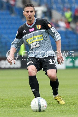  11.05.2013 KRAKOW PILKA NOZNA POLSKA T-MOBILE EKSTRAKLASA SEZON 2012/2013 <br />FOOTBALL POLISH EKSTRAKLASA SEASON 2012/2013 WISLA KRAKOW - KORONA KIELCE <br />N/Z PAWEL ZAWISTOWSKI SYLWETKA <br /> 