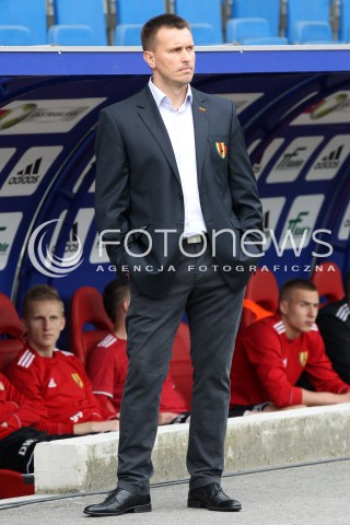  11.05.2013 KRAKOW PILKA NOZNA POLSKA T-MOBILE EKSTRAKLASA SEZON 2012/2013 <br />FOOTBALL POLISH EKSTRAKLASA SEASON 2012/2013 WISLA KRAKOW - KORONA KIELCE <br />N/Z LESZEK OJRZYNSKI TRENER ( HEAD COACH ) SYLWETKA <br /> 