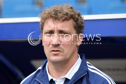  11.05.2013 KRAKOW PILKA NOZNA POLSKA T-MOBILE EKSTRAKLASA SEZON 2012/2013 <br />FOOTBALL POLISH EKSTRAKLASA SEASON 2012/2013 WISLA KRAKOW - KORONA KIELCE <br />N/Z TOMASZ KULAWIK TRENER ( HEAD COACH ) SYLWETKA <br /> 