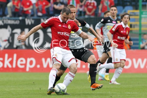  11.05.2013 KRAKOW PILKA NOZNA POLSKA T-MOBILE EKSTRAKLASA SEZON 2012/2013 <br />FOOTBALL POLISH EKSTRAKLASA SEASON 2012/2013 WISLA KRAKOW - KORONA KIELCE <br />N/Z ARKADIUSZ GLOWACKI VLASTIMIR JOVANOVIC <br /> 