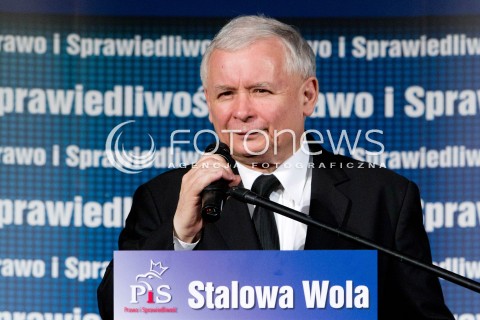  12.05.2013 STALOWA WOLA WIZYTA PREZESA PIS JAROSLAWA KACZYNSKIEGO NA PODKARPACIU <br />
N/Z JAROSLAW KACZYNSKI  <br />
 