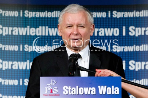  12.05.2013 STALOWA WOLA WIZYTA PREZESA PIS JAROSLAWA KACZYNSKIEGO NA PODKARPACIU <br />
N/Z JAROSLAW KACZYNSKI  <br />
 