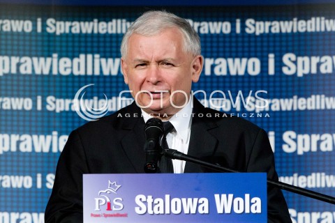  12.05.2013 STALOWA WOLA WIZYTA PREZESA PIS JAROSLAWA KACZYNSKIEGO NA PODKARPACIU <br />
N/Z JAROSLAW KACZYNSKI  <br />
 