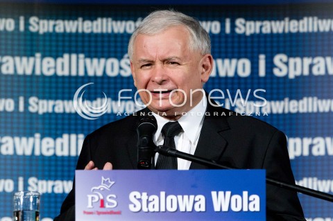  12.05.2013 STALOWA WOLA WIZYTA PREZESA PIS JAROSLAWA KACZYNSKIEGO NA PODKARPACIU <br />
N/Z JAROSLAW KACZYNSKI  <br />
 