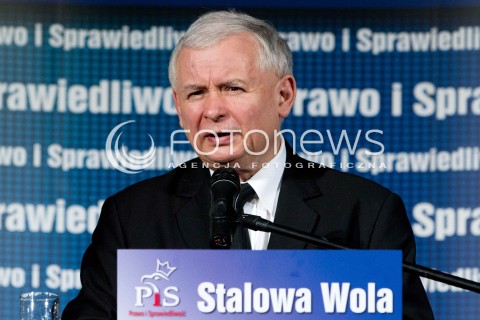  12.05.2013 STALOWA WOLA WIZYTA PREZESA PIS JAROSLAWA KACZYNSKIEGO NA PODKARPACIU <br />
N/Z JAROSLAW KACZYNSKI  <br />
 