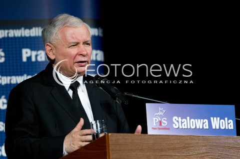  12.05.2013 STALOWA WOLA WIZYTA PREZESA PIS JAROSLAWA KACZYNSKIEGO NA PODKARPACIU <br />
N/Z JAROSLAW KACZYNSKI  <br />
 