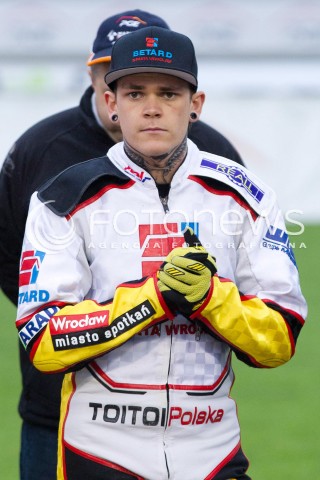  12.05.2013 RZESZOW ZUZEL SPEEDWAY ENEA EKSTRALIGA MECZ PGE MARMA RZESZOW - BETARD SPARTA WROCLAW <br />N/Z TAI WOFFINDEN SYLWETKA <br /> 