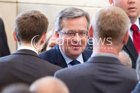  16.05.2013 RZESZOW PREZYDENT RP BRONISLAW KOMOROWSKI NA PODKARPACIU. OTWARCIE UNIWERSYTECKIEGO CENTRUM INNOWACJI I TRANSFERU WIEDZY TECHNICZNO-PRZYRODNICZEJ NA UNIWERSYTECIE RZESZOWSKIM. N/Z BRONISLAW KOMOROWSKI  