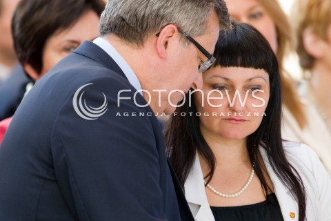  16.05.2013 RZESZOW PREZYDENT RP BRONISLAW KOMOROWSKI NA PODKARPACIU. OTWARCIE UNIWERSYTECKIEGO CENTRUM INNOWACJI I TRANSFERU WIEDZY TECHNICZNO-PRZYRODNICZEJ NA UNIWERSYTECIE RZESZOWSKIM. N/Z BRONISLAW KOMOROWSKI  