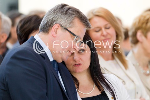  16.05.2013 RZESZOW PREZYDENT RP BRONISLAW KOMOROWSKI NA PODKARPACIU. OTWARCIE UNIWERSYTECKIEGO CENTRUM INNOWACJI I TRANSFERU WIEDZY TECHNICZNO-PRZYRODNICZEJ NA UNIWERSYTECIE RZESZOWSKIM. N/Z BRONISLAW KOMOROWSKI  