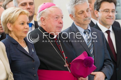  16.05.2013 RZESZOW PREZYDENT RP BRONISLAW KOMOROWSKI NA PODKARPACIU. OTWARCIE UNIWERSYTECKIEGO CENTRUM INNOWACJI I TRANSFERU WIEDZY TECHNICZNO-PRZYRODNICZEJ NA UNIWERSYTECIE RZESZOWSKIM. N/Z BRONISLAW KOMOROWSKI  