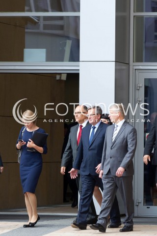  16.05.2013 RZESZOW PREZYDENT RP BRONISLAW KOMOROWSKI NA PODKARPACIU. OTWARCIE UNIWERSYTECKIEGO CENTRUM INNOWACJI I TRANSFERU WIEDZY TECHNICZNO-PRZYRODNICZEJ NA UNIWERSYTECIE RZESZOWSKIM. N/Z BRONISLAW KOMOROWSKI  