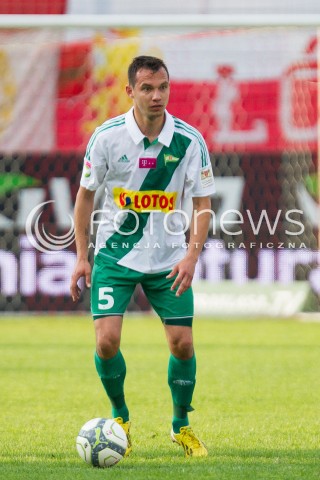  20.05.2013 LODZ PILKA NOZNA T-MOBILE EKSTRAKLASA SEZON 2012/2013 FOOTBALL POLISH EKSTRAKLASA SEASON WIDZEW LODZ - LECHIA GDANSK N/Z KRZYSZTOF BAK   