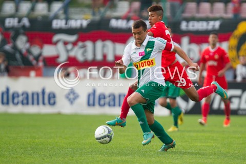 20.05.2013 LODZ PILKA NOZNA T-MOBILE EKSTRAKLASA SEZON 2012/2013 FOOTBALL POLISH EKSTRAKLASA SEASON WIDZEW LODZ - LECHIA GDANSK N/Z  ALEX BRUNO LUIZ SANTOS  