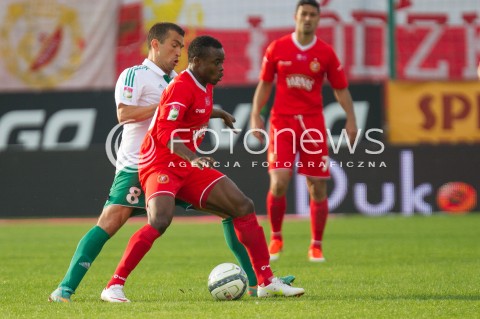  20.05.2013 LODZ PILKA NOZNA T-MOBILE EKSTRAKLASA SEZON 2012/2013 FOOTBALL POLISH EKSTRAKLASA SEASON WIDZEW LODZ - LECHIA GDANSK N/Z OKACHI LUKASZ SURMA  