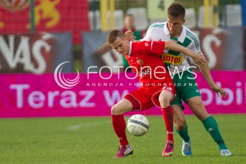  20.05.2013 LODZ PILKA NOZNA T-MOBILE EKSTRAKLASA SEZON 2012/2013 FOOTBALL POLISH EKSTRAKLASA SEASON WIDZEW LODZ - LECHIA GDANSK N/Z  BARTLOMIEJ KASPRZAK  