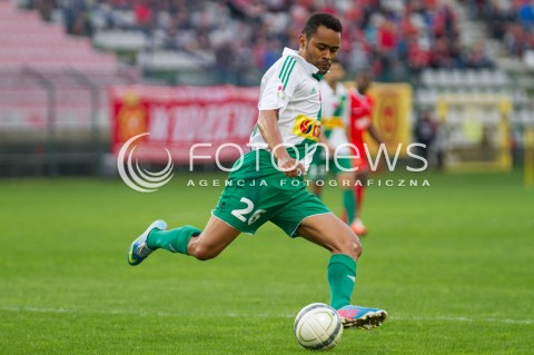  20.05.2013 LODZ PILKA NOZNA T-MOBILE EKSTRAKLASA SEZON 2012/2013 FOOTBALL POLISH EKSTRAKLASA SEASON WIDZEW LODZ - LECHIA GDANSK N/Z LUZI SANTOS  