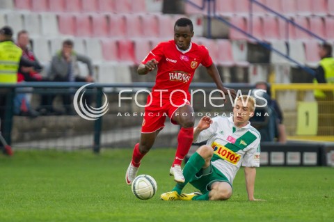  20.05.2013 LODZ PILKA NOZNA T-MOBILE EKSTRAKLASA SEZON 2012/2013 FOOTBALL POLISH EKSTRAKLASA SEASON WIDZEW LODZ - LECHIA GDANSK N/Z OKACHI   