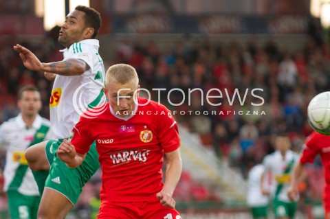  20.05.2013 LODZ PILKA NOZNA T-MOBILE EKSTRAKLASA SEZON 2012/2013 FOOTBALL POLISH EKSTRAKLASA SEASON WIDZEW LODZ - LECHIA GDANSK N/Z BARTLOMIEJ PAWLOWSKI   