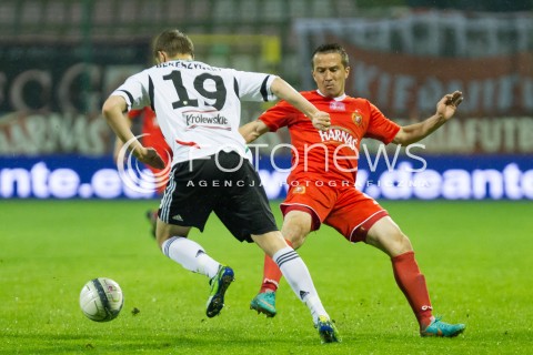  24.05.2013 LODZ PILKA NOZNA T-MOBILE EKSTRAKLASA SEZON 2012/2013 FOOTBALL POLISH EKSTRAKLASA SEASON WIDZEW LODZ - LEGIA WARSZAWA N/Z MARCIN KACZMAREK   