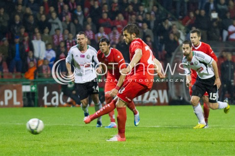  24.05.2013 LODZ PILKA NOZNA T-MOBILE EKSTRAKLASA SEZON 2012/2013 FOOTBALL POLISH EKSTRAKLASA SEASON WIDZEW LODZ - LEGIA WARSZAWA N/Z LUKASZ BROZ   