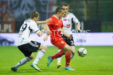  24.05.2013 LODZ PILKA NOZNA T-MOBILE EKSTRAKLASA SEZON 2012/2013 FOOTBALL POLISH EKSTRAKLASA SEASON WIDZEW LODZ - LEGIA WARSZAWA N/Z KACZMAREK MARCIN  