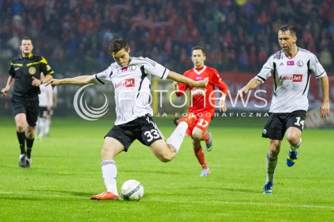  24.05.2013 LODZ PILKA NOZNA T-MOBILE EKSTRAKLASA SEZON 2012/2013 FOOTBALL POLISH EKSTRAKLASA SEASON WIDZEW LODZ - LEGIA WARSZAWA N/Z MICHAL ZYRO   