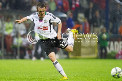  24.05.2013 LODZ PILKA NOZNA T-MOBILE EKSTRAKLASA SEZON 2012/2013 FOOTBALL POLISH EKSTRAKLASA SEASON WIDZEW LODZ - LEGIA WARSZAWA N/Z MIROSLAV RADOVIC SYLWETKA  