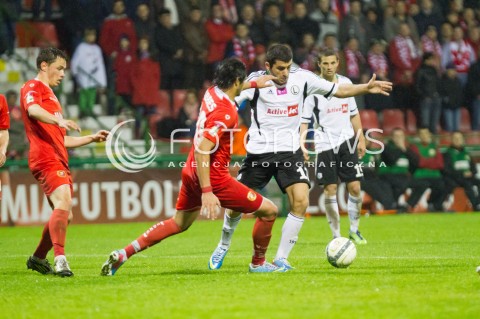  24.05.2013 LODZ PILKA NOZNA T-MOBILE EKSTRAKLASA SEZON 2012/2013 FOOTBALL POLISH EKSTRAKLASA SEASON WIDZEW LODZ - LEGIA WARSZAWA N/Z WLADIMER DWALISZWILI   