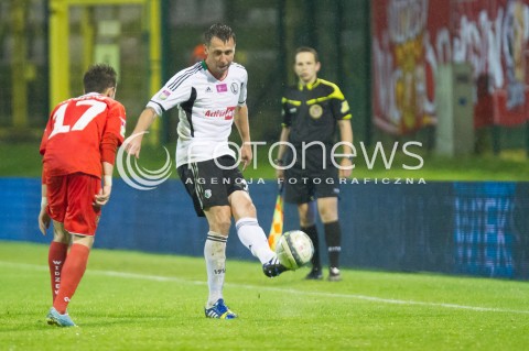  24.05.2013 LODZ PILKA NOZNA T-MOBILE EKSTRAKLASA SEZON 2012/2013 FOOTBALL POLISH EKSTRAKLASA SEASON WIDZEW LODZ - LEGIA WARSZAWA N/Z JAKUB WAWRZYNIAK  