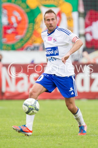  02.06.2013 LODZ PILKA NOZNA T-MOBILE EKSTRAKLASA SEZON 2012/2013 FOOTBALL POLISH EKSTRAKLASA SEASON WIDZEW LODZ - PODBESKIDZIE BIELSKO BIALA N/Z MAREK SOKOLOWSKI SYLWETKA   