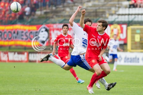  02.06.2013 LODZ PILKA NOZNA T-MOBILE EKSTRAKLASA SEZON 2012/2013 FOOTBALL POLISH EKSTRAKLASA SEASON WIDZEW LODZ - PODBESKIDZIE BIELSKO BIALA N/Z  LUKASZ BROZ  