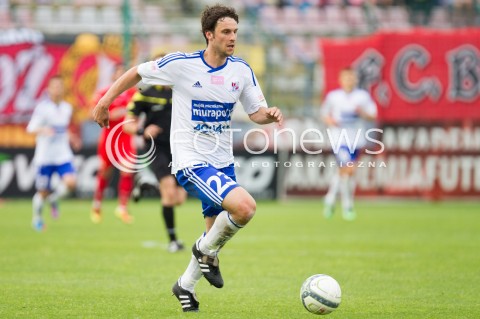  02.06.2013 LODZ PILKA NOZNA T-MOBILE EKSTRAKLASA SEZON 2012/2013 FOOTBALL POLISH EKSTRAKLASA SEASON WIDZEW LODZ - PODBESKIDZIE BIELSKO BIALA N/Z ROBERT DEJMAN SYLWETKA  