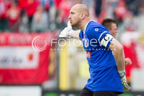  02.06.2013 LODZ PILKA NOZNA T-MOBILE EKSTRAKLASA SEZON 2012/2013 FOOTBALL POLISH EKSTRAKLASA SEASON WIDZEW LODZ - PODBESKIDZIE BIELSKO BIALA N/Z MACIEJ MIELCARZ SYLWETKA  