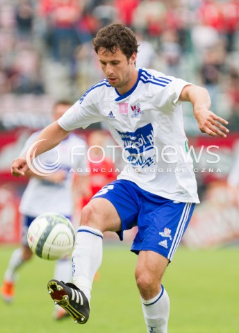  02.06.2013 LODZ PILKA NOZNA T-MOBILE EKSTRAKLASA SEZON 2012/2013 FOOTBALL POLISH EKSTRAKLASA SEASON WIDZEW LODZ - PODBESKIDZIE BIELSKO BIALA N/Z ROBERT DEJMAN SYLWETKA  