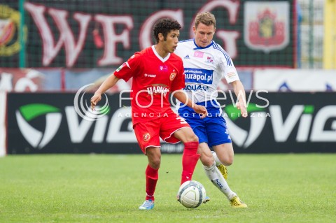  02.06.2013 LODZ PILKA NOZNA T-MOBILE EKSTRAKLASA SEZON 2012/2013 FOOTBALL POLISH EKSTRAKLASA SEASON WIDZEW LODZ - PODBESKIDZIE BIELSKO BIALA N/Z EMERSON CARVALHO  