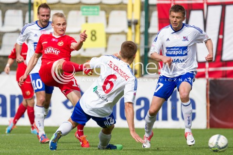  02.06.2013 LODZ PILKA NOZNA T-MOBILE EKSTRAKLASA SEZON 2012/2013 FOOTBALL POLISH EKSTRAKLASA SEASON WIDZEW LODZ - PODBESKIDZIE BIELSKO BIALA N/Z BARTLOMIEJ PAWLOWSKI   