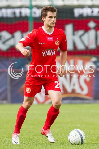  02.06.2013 LODZ PILKA NOZNA T-MOBILE EKSTRAKLASA SEZON 2012/2013 FOOTBALL POLISH EKSTRAKLASA SEASON WIDZEW LODZ - PODBESKIDZIE BIELSKO BIALA N/Z LUKASZ BROZ SYLWETKA  