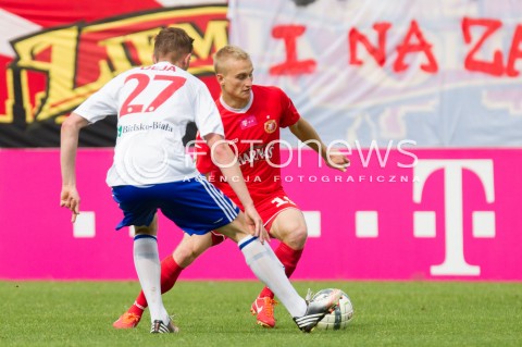  02.06.2013 LODZ PILKA NOZNA T-MOBILE EKSTRAKLASA SEZON 2012/2013 FOOTBALL POLISH EKSTRAKLASA SEASON WIDZEW LODZ - PODBESKIDZIE BIELSKO BIALA N/Z BARTLOMIEJ PAWLOWSKI   