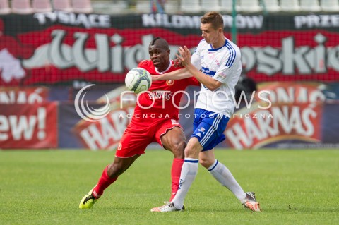  02.06.2013 LODZ PILKA NOZNA T-MOBILE EKSTRAKLASA SEZON 2012/2013 FOOTBALL POLISH EKSTRAKLASA SEASON WIDZEW LODZ - PODBESKIDZIE BIELSKO BIALA N/Z THOMAS PHIBEL  