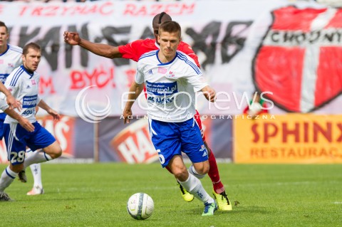  02.06.2013 LODZ PILKA NOZNA T-MOBILE EKSTRAKLASA SEZON 2012/2013 FOOTBALL POLISH EKSTRAKLASA SEASON WIDZEW LODZ - PODBESKIDZIE BIELSKO BIALA N/Z BLAZEJ TELICHOWSKI   