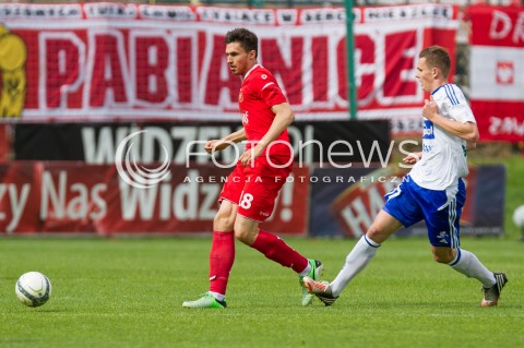  02.06.2013 LODZ PILKA NOZNA T-MOBILE EKSTRAKLASA SEZON 2012/2013 FOOTBALL POLISH EKSTRAKLASA SEASON WIDZEW LODZ - PODBESKIDZIE BIELSKO BIALA N/Z KRYSTAIN NOWAK   