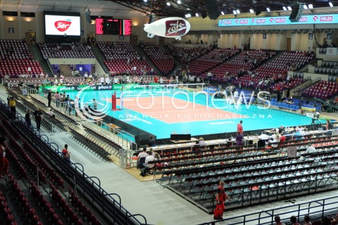  07.06.2013 WARSZAWA TORWAR<br />SIATKOWKA MEZCZYZN LIGA SWIATOWA 2013<br />FIVB VOLLEYBALL WORLD LEAGUE 2012 POLSKA - BRAZYLIA ( POLAND - BRAZIL )<br />N/Z HALA TORWAR PANORAMA WIDOK<br />  