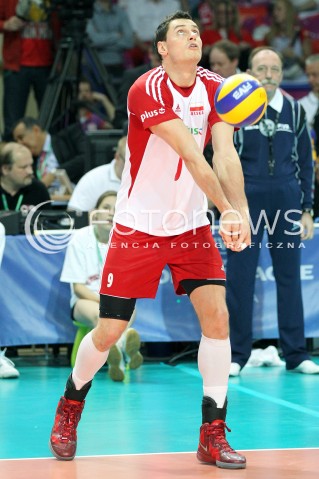  07.06.2013 WARSZAWA TORWAR<br />SIATKOWKA MEZCZYZN LIGA SWIATOWA 2013<br />FIVB VOLLEYBALL WORLD LEAGUE 2012 POLSKA - BRAZYLIA ( POLAND - BRAZIL )<br />N/Z ZBIGNIEW BARTMAN SYLWETKA<br />  