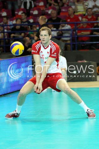  07.06.2013 WARSZAWA TORWAR<br />SIATKOWKA MEZCZYZN LIGA SWIATOWA 2013<br />FIVB VOLLEYBALL WORLD LEAGUE 2012 POLSKA - BRAZYLIA ( POLAND - BRAZIL )<br />N/Z BARTOSZ KUREK SYLWETKA<br />  