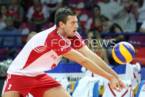  07.06.2013 WARSZAWA TORWAR<br />SIATKOWKA MEZCZYZN LIGA SWIATOWA 2013<br />FIVB VOLLEYBALL WORLD LEAGUE 2012 POLSKA - BRAZYLIA ( POLAND - BRAZIL )<br />N/Z MICHAL WINIARSKI SYLWETKA<br />  